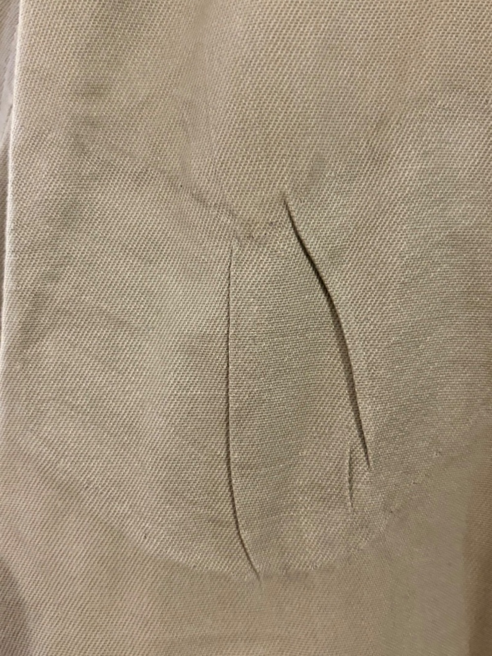 Vintage 1950s USAF US Air Force Khaki Safari Field Jacket - Picture 6 of 11
